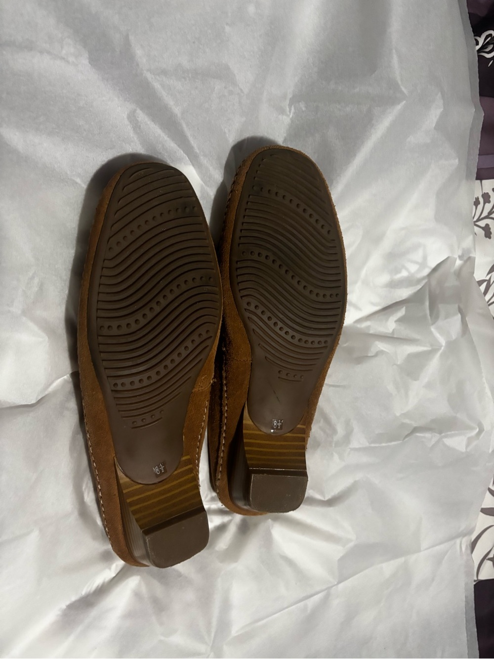 Merona Brown Suede Slip-On Loafers - Unbranded - Picture 4 of 6